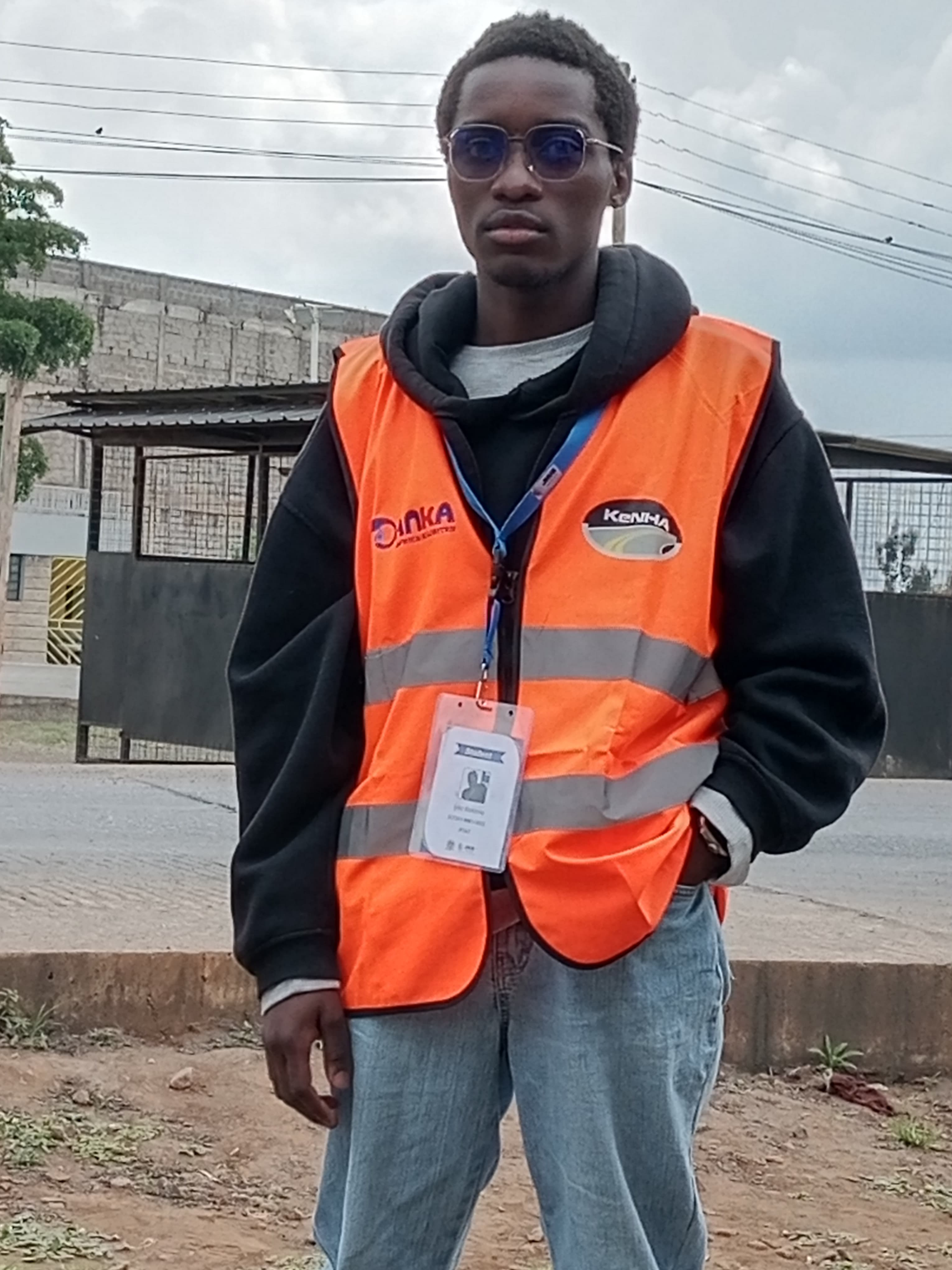 Team at KeNHA Toll Station entrance